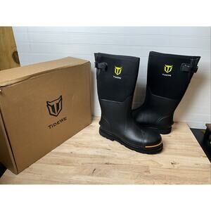Men's US 10 TIDEWE Work Boots Puncture-Proof with Steel Toe & Shank
